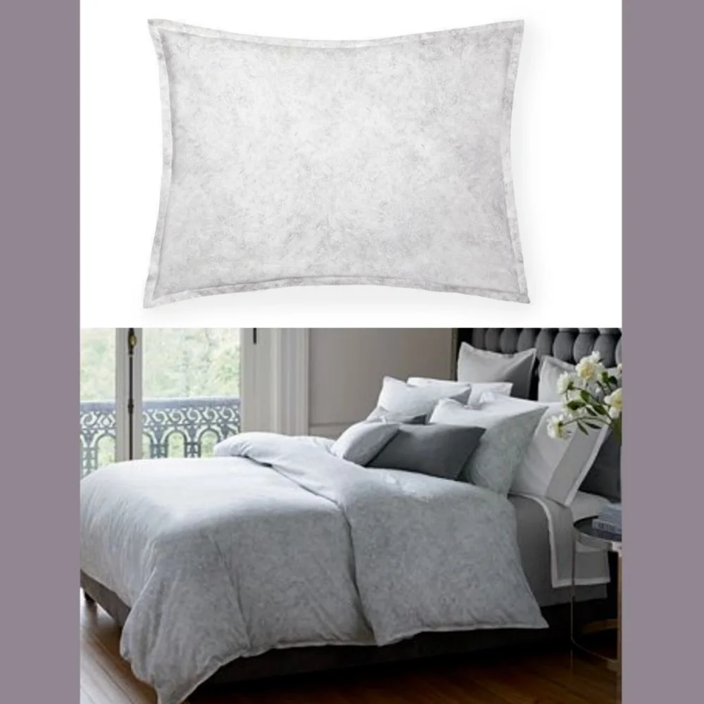 NIB SFERRA Pallani Boudoir Pillow Sham in Lunar‎ Watercolor [SZ 12 x 16 ]